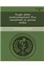 Single Phase Multicomponent Flow Simulation in Porous Media.