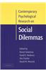 Contemporary Psychological Research on Social Dilemmas