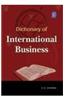 Dictionary Of International Business
