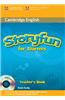 Storyfun for Starters Teacher's Book with Audio CD