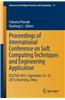 Proceedings of International Conference on Soft Computing Techniques and Engineering Application