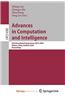 Advances in Computation and Intelligence
