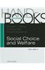 Handbook of Social Choice and Welfare