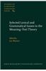 Selected Lexical and Grammatical Issues in the Meaning-Text Theory