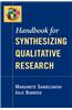 Handbook for Synthesizing Qualitative Research