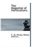 The Magazine of Horticulture.