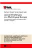 Lexical Challenges in a Multilingual Europe: Contributions to the Annual Conference 2012 of Efnil in Budapest