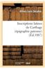 Inscriptions Latines de Carthage (Epigraphie Paienne) = Inscriptions Latines de Carthage (A(c)Pigraphie Paaenne)