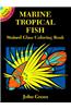 Marine Tropical Fish Stained Glass Coloring Book