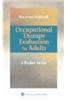 Occupational Therapy Evaluation for Adults