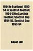 1954 in Scotland: 1953-54 in Scottish Football, 1954-55 in Scottish Football, Scottish Cup 1954-55, Scottish Cup 1953-54