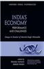 INDIA’S ECONOMY: PERFORMANCE AND CHALLENGES(Essays in Honour of Montek Singh Ahluwalia)