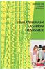 Your Career as a Fashion Designer