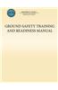 Ground Safety Training and Readiness Manual