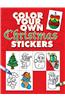 Color Your Own Christmas Stickers