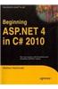 Beginning Asp.Net 4 In C# 2010