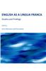 English as a Lingua Franca