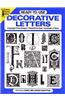 Ready-to-Use Decorative Letters