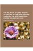The Relation of Land Tenure to the Use of the Arid Grazing Lands of the Southwestern States Volume 1001-1025