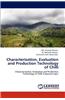 Characterization, Evaluation and Production Technology of Chilli