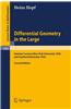 Differential Geometry in the Large