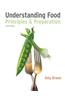 Understanding Food: Principles and Preparation