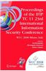 Proceedings of the IFIP TC 11 23rd International Information Security Conference
