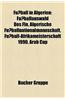 Fussball in Algerien: Algerien Bei Der Fussballweltmeisterschaft, Algerischer Fussballverein, Fussballschiedsrichter (Algerien)