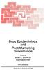 Drug Epidemiology and Post-marketing Surveillance