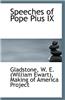 Speeches of Pope Pius IX