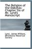 The Religion of the Dakotas: Chapter Six of Mr. Lynd's Manuscript