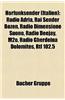 Hrfunksender (Italien): Radio Adria, Rai Sender Bozen, Radio Dimensione Suono, Radio Deejay, M2o, Radio Gherdina Dolomites, Rtl 102.5