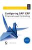 Configuring Sap Erp:Financials And Controlling
