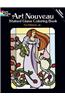 Art Nouveau Stained Glass Coloring Book