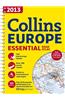 2013 Collins Europe Essential Road Atlas