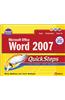 Microsoft Office Word 2007 Quicksteps