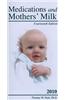 Medications and Mothers' Milk