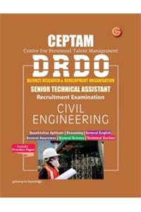 Defence Research & Development Organisation Senior Technical Assistant Recruitment Examination, Civil Engineerng