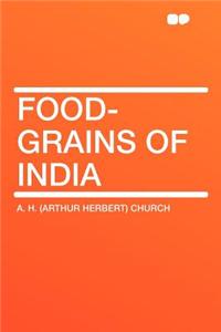 Food-Grains of India
