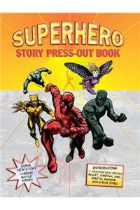 Superhero Story Press-out Book