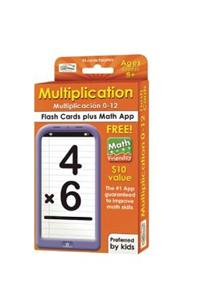 Multiplication 0-12 Flash Cards