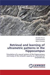Retrieval and Learning of Ultrametric Patterns in the Hippocampus