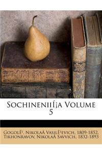 Sochinenii a Volume 5