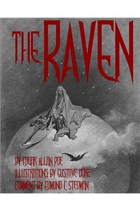 The Raven: Illustrated Cool Collectors Edition Printed in Calligraphy Fonts