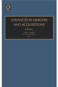 Advances in Mergers and Acquisitions