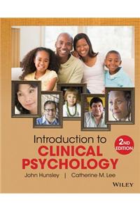 Introduction to Clinical Psychology: An Evidence-Based Approach