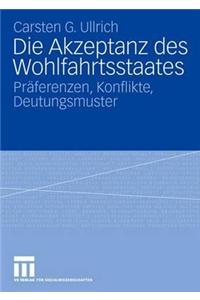 Die Akzeptanz des Wohlfahrtsstaates