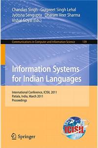 Information Systems for Indian Languages