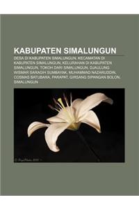 Kabupaten Simalungun: Desa Di Kabupaten Simalungun, Kecamatan Di Kabupaten Simalungun, Kelurahan Di Kabupaten Simalungun, Tokoh Dari Simalun