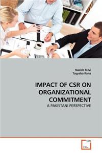 Impact of Csr on Organizational Commitment